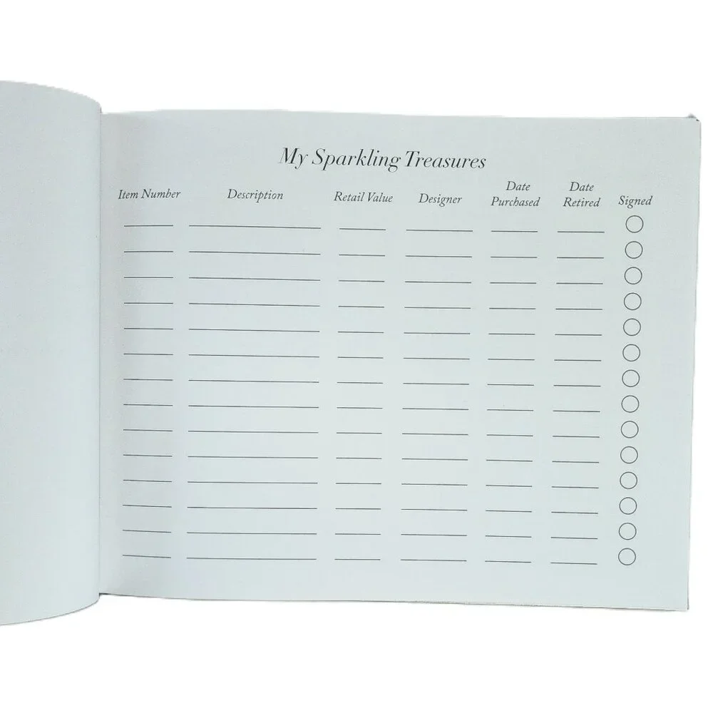 Swarovski A Collection in Crystal Journal Of Your Treasures SCS Member NEW LE